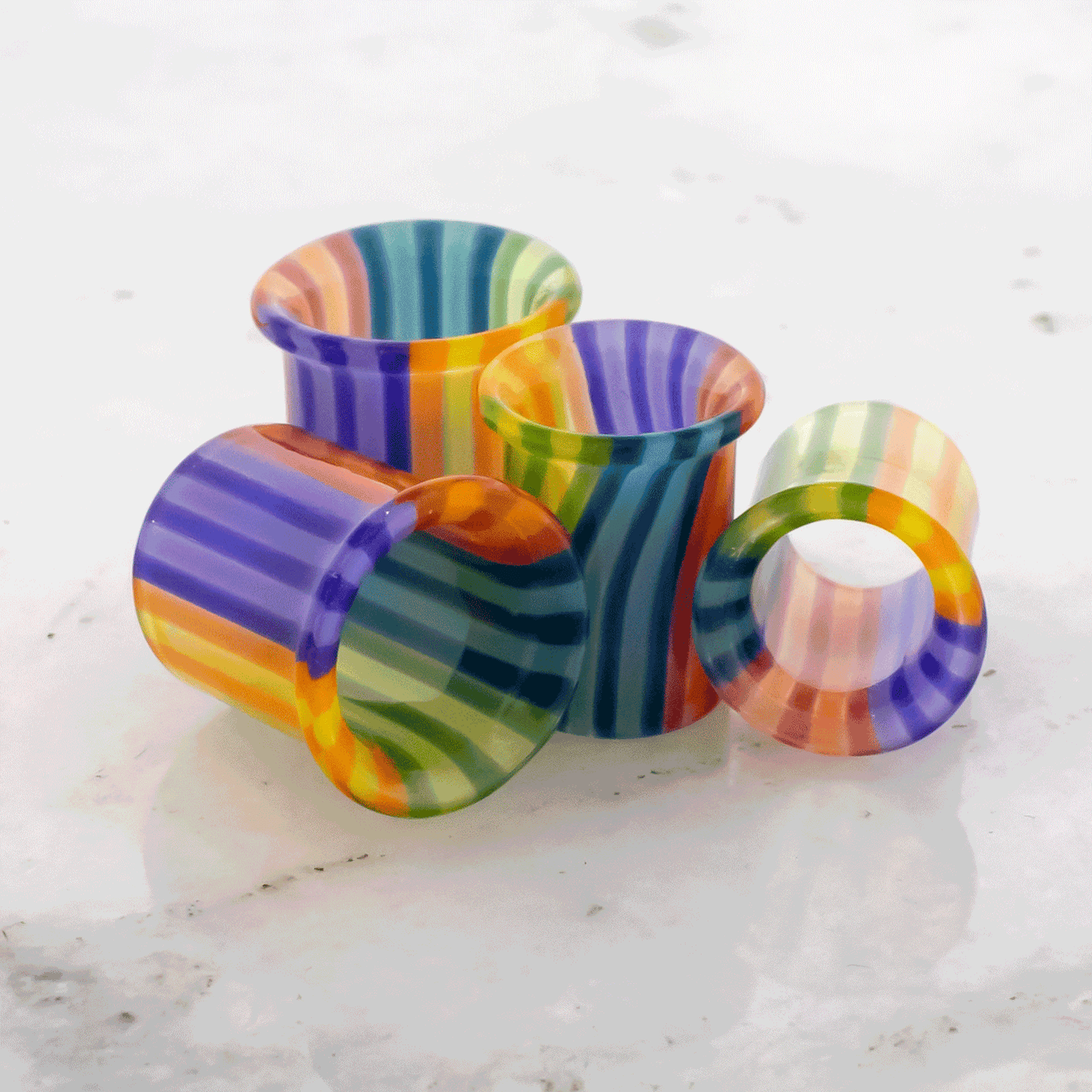 Pair Unicorn Poop tunnels